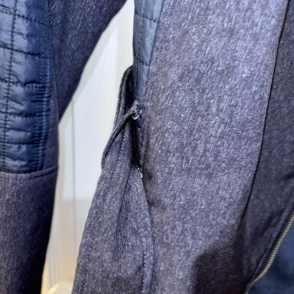 Michael Kors Women's Navy Blue Heather Winter Rain Coat Jacket SZ M​ - Picture 9 of 13